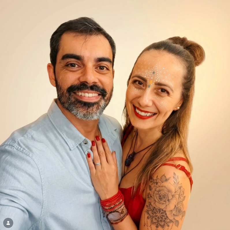 Leandro Brito e Ju Sónvez